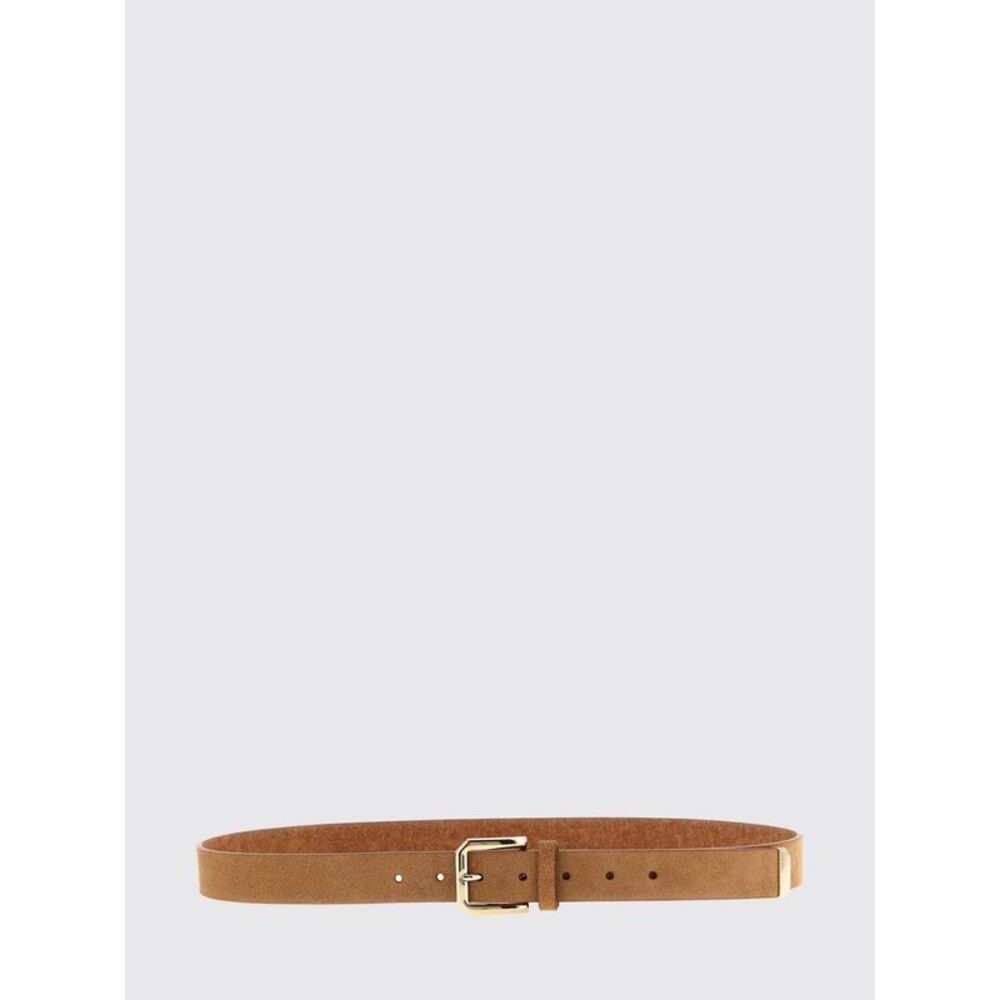 Brunello Cucinelli Men Brunello Cucinelli Classic Suede Bull Leather Belt